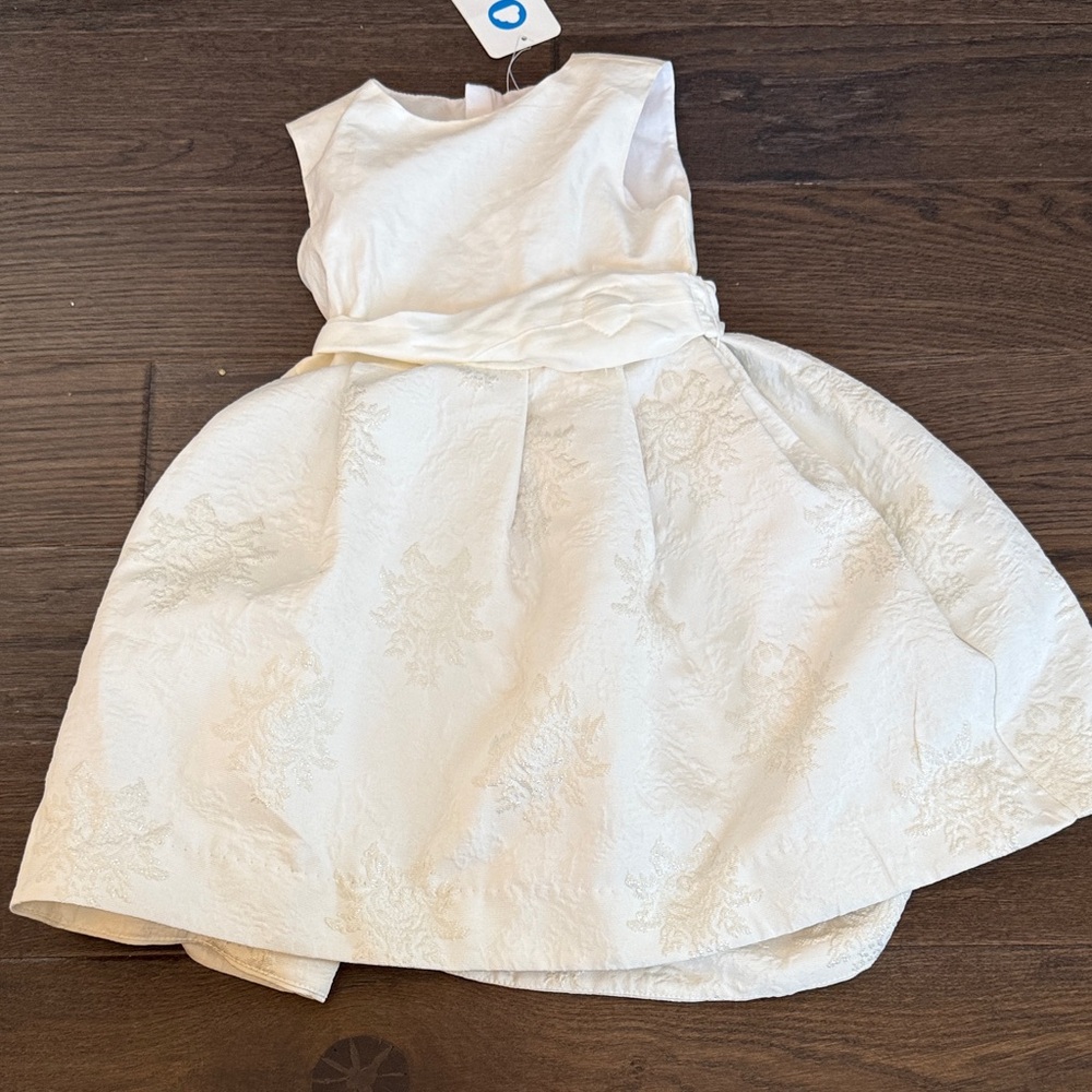 Mayoral Ivory Floral Kids Dress
